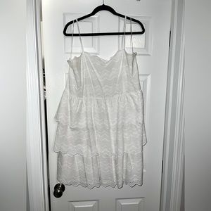 White Express dress